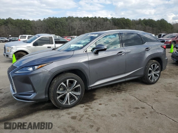 2021 Lexus RX with VIN 2T2HZMDA9MC301408, listed as a Copart auction lot 44231785 with 86,444 mi miles and Salvage Title. Bid and sale history available at carsss.com. Image 1.