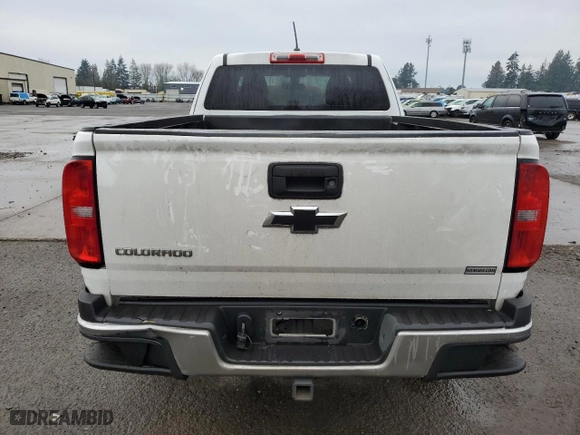 2015 Chevrolet Colorado 2WD Base with VIN 1GCHSAEA5F1213548, listed as a Copart auction lot 86132654 with 176,304 mi miles and Salvage Title. Bid and sale history available at carsss.com. Image 6.