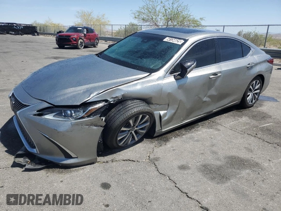 2021 Lexus ES with VIN 58ACZ1B15MU088996, listed as a Copart auction lot 54134625 with 24,068 mi miles and Clean Title. Bid and sale history available at carsss.com. Image 1.