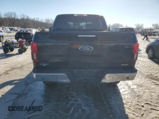 2020 Ford F-150 XL with VIN 1FTEW1E40LKD19946, listed as a Copart auction lot 88269985 with 137,622 mi miles and Salvage title. Bid and sale history available at DreamBid. Image 6.
