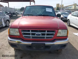 2002 Ford Ranger XL Fleet with VIN 1FTYR44U12PA30681, listed as a IAAI auction lot 41687461 with 93,404 mi miles. Bid and sale history available at carsss.com. Image 12.