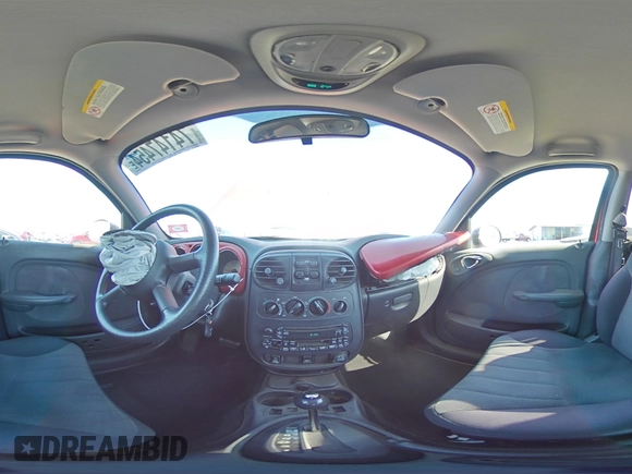 2005 Chrysler PT Cruiser Touring with VIN 3C4FY58B65T538699, listed as a Copart auction lot 74147454 with 99,732 mi miles and Salvage Title. Bid and sale history available at DreamBid. Image 12.