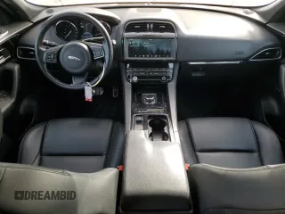 2019 Jaguar F-Pace 25t Premium with VIN SADCJ2FX5KA605238, listed as a Copart auction lot 48924955 with 76,241 mi miles and Salvage title. Bid and sale history available at DreamBid. Image 8.