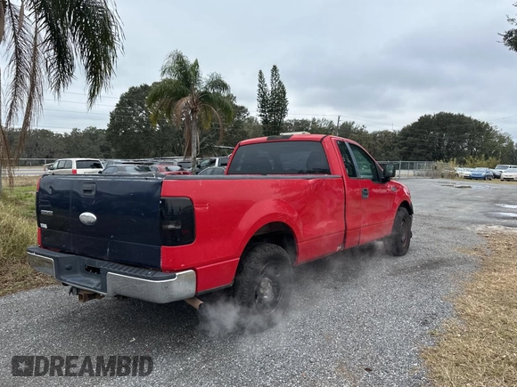 2007 Ford F-150 XL with VIN 1FTRF12W47KB40354, listed as a Copart auction lot 42418575 with 347,761 mi miles and Clean title. Bid and sale history available at DreamBid. Image 4.
