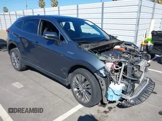 2021 Toyota Venza LE with VIN JTEAAAAH7MJ025596, listed as a IAAI auction lot 41744739 with 39,459 mi miles. Bid and sale history available at carsss.com. Image 1.