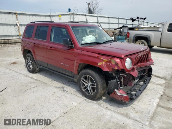 2015 Jeep Patriot Sport with VIN 1C4NJRBB0FD206507, listed as a Copart auction lot 53102775 with 170,092 mi miles and Salvage title. Bid and sale history available at DreamBid. Image 4.