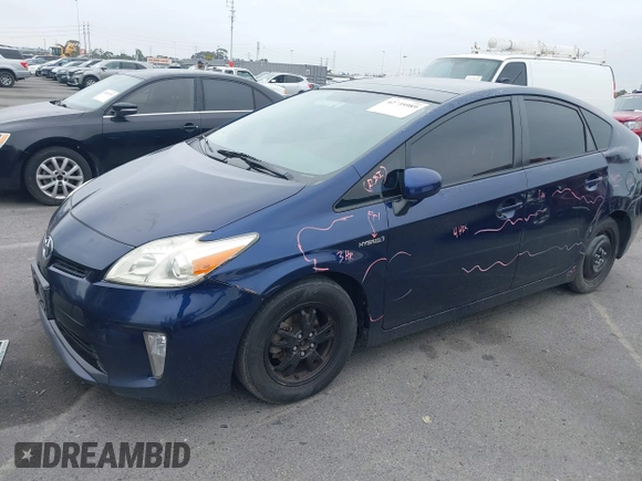 2014 Toyota Prius Four with VIN JTDKN3DU7E1779813, listed as a IAAI auction lot 42395989 with 148,626 mi miles and . Bid and sale history available at DreamBid. Image 17.