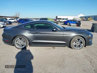 2019 Ford Mustang EcoBoost with VIN 1FA6P8TH7K5154190, listed as a IAAI auction lot 41386490 with 43,527 mi miles and . Bid and sale history available at carsss.com. Image 13.