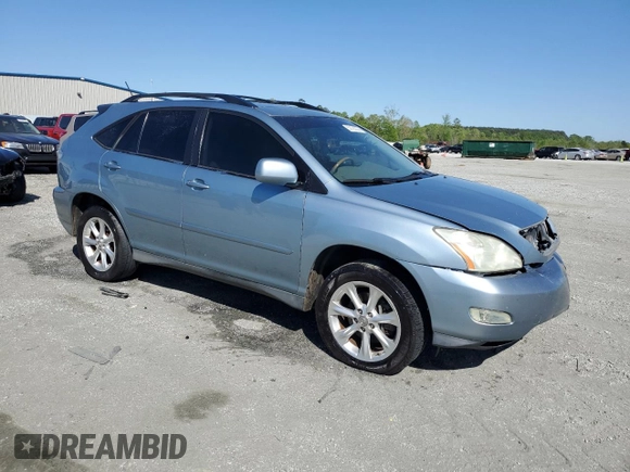 2005 Lexus RX 330 with VIN 2T2GA31U05C042160, listed as a Copart auction lot 53120035 with 190,409 mi miles and Salvage Title. Bid and sale history available at DreamBid. Image 4.