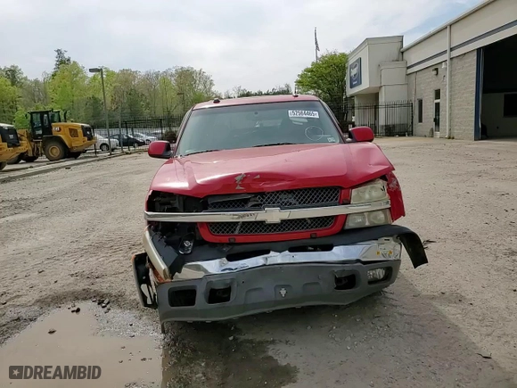 2005 Chevrolet Avalanche Z71 with VIN 3GNEK12Z35G135209, listed as a Copart auction lot 52564465 with 295,479 mi miles and Salvage Title. Bid and sale history available at carsss.com. Image 11.