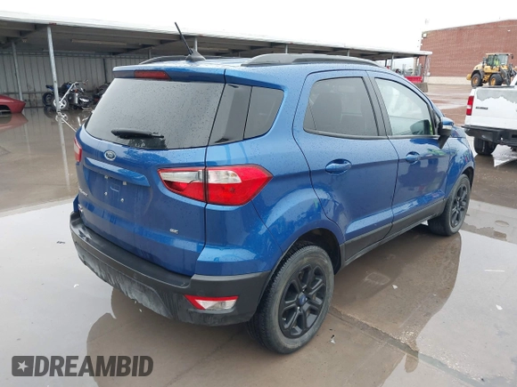 2021 Ford EcoSport SE with VIN MAJ3S2GEXMC445232, listed as a IAAI auction lot 42484930 with 28,829 mi miles and . Bid and sale history available at DreamBid. Image 4.