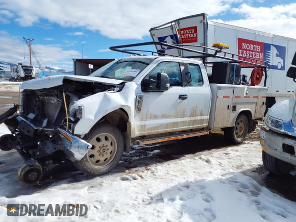 2022 Ford F-350 with VIN 1FT7X3B66NEE59668, listed as a IAAI auction lot 41508561 with 39,258 mi miles and . Bid and sale history available at DreamBid. Image 14.