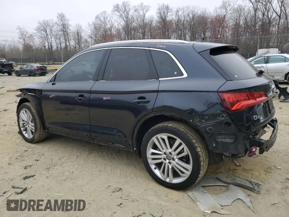 2018 Audi Q5 Premium Plus z VIN WA1BNAFY7J2174497, wystawiony jako Copart lot #49062145 z przebiegiem 98 606 mil mil oraz Szkoda całkowita • Salvage title. Historia ofert i sprzedaży dostępna na DreamBid. Obrazek 2.