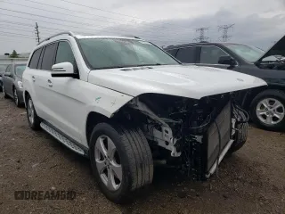 2017 Mercedes-Benz GLS with VIN 4JGDF6EE2HA746281, listed as a Copart auction lot 67272013 with 117,226 mi miles. Bid and sale history available at carsss.com. Image 4.