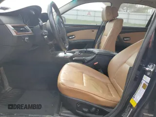 2008 BMW 5 Series 528xi with VIN WBANV13568CZ57485, listed as a Copart auction lot 54167815 with Not Provided miles and Clean Title. Bid and sale history available at carsss.com. Image 7.