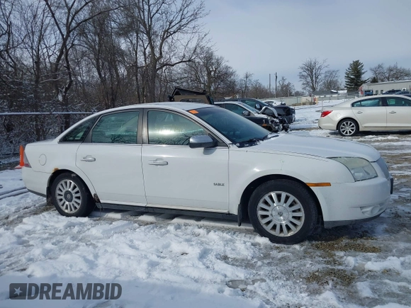 2008 Mercury Sable with VIN 1MEHM40W08G616060, listed as a IAAI auction lot 41579418 with 191,244 mi miles. Bid and sale history available at carsss.com. Image 13.