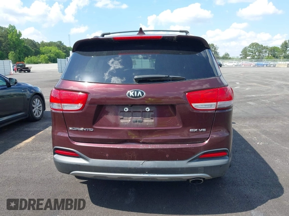 2017 Kia Sorento EX with VIN 5XYPH4A53HG287333, listed as a IAAI auction lot 42230196 with 253,625 mi miles and . Bid and sale history available at carsss.com. Image 16.