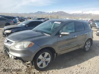 2008 Acura RDX with VIN 5J8TB18208A008884, listed as a Copart auction lot 52046045 with 129,168 mi miles and Salvage Title. Bid and sale history available at carsss.com. Image 1.