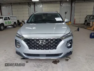 2019 Hyundai Santa Fe SEL with VIN 5NMS33AD3KH119117, listed as a IAAI auction lot 40968190 with 100,350 mi miles and . Bid and sale history available at DreamBid. Image 12.