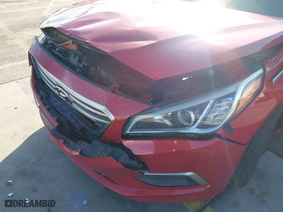 2017 Hyundai Sonata 2.4L with VIN 5NPE24AF7HH454528, listed as a IAAI auction lot 41424923 with 160,558 mi miles. Bid and sale history available at carsss.com. Image 6.