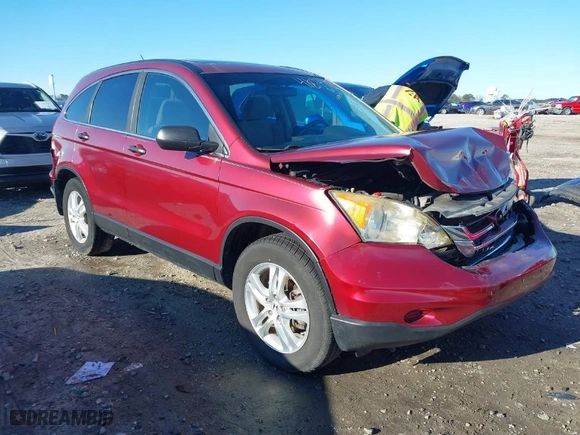 2010 Honda CR-V EX with VIN 5J6RE3H51AL037708, listed as a IAAI auction lot 41877410 with 156,479 mi miles. Bid and sale history available at carsss.com. Image 1.