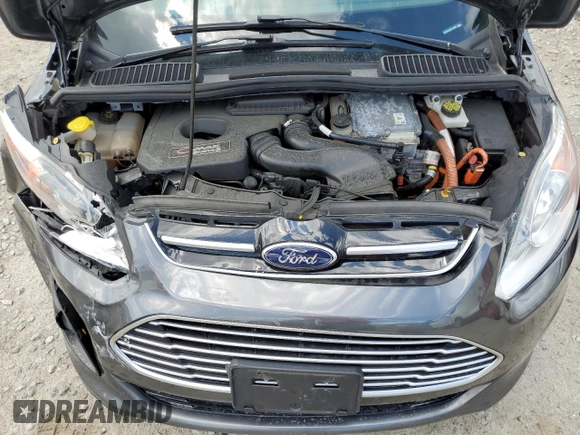 2016 Ford C-Max Energi SEL with VIN 1FADP5CU4GL112498, listed as a Copart auction lot 58612914 with 106,069 mi miles and Salvage Title. Bid and sale history available at carsss.com. Image 11.