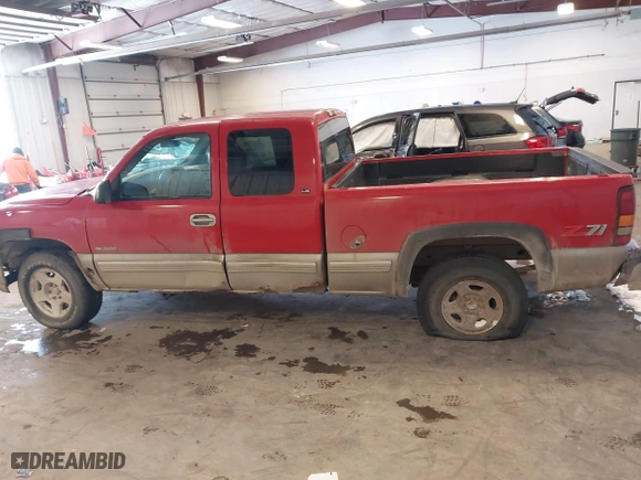 1999 Chevrolet Silverado 1500 LT with VIN 1GCEK19T0XE223896, listed as a IAAI auction lot 41567113 with 0 mi miles. Bid and sale history available at carsss.com. Image 14.