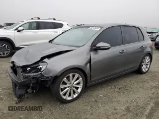 2012 Volkswagen Golf TDI with VIN WVWNM7AJ0CW151741, listed as a Copart auction lot 86018434 with 124,794 mi miles and Clean title. Bid and sale history available at DreamBid. Image 1.