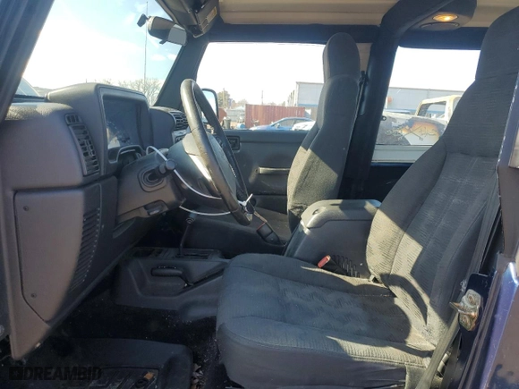 2004 Jeep Wrangler Sport with VIN 1J4FA49S64P755860, listed as a Copart auction lot 46812015 with 221,973 mi miles and Clean Title. Bid and sale history available at carsss.com. Image 7.