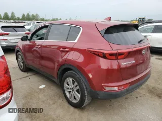 2017 Kia Sportage LX with VIN KNDPM3AC3H7114946, listed as a Copart auction lot 54172264 with 114,887 mi miles and Salvage Title. Bid and sale history available at carsss.com. Image 2.