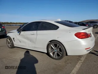 2015 BMW 4 Series 435i with VIN WBA3R1C51FK195682, listed as a Copart auction lot 47135775 with 116,502 mi miles and Salvage title. Bid and sale history available at DreamBid. Image 2.