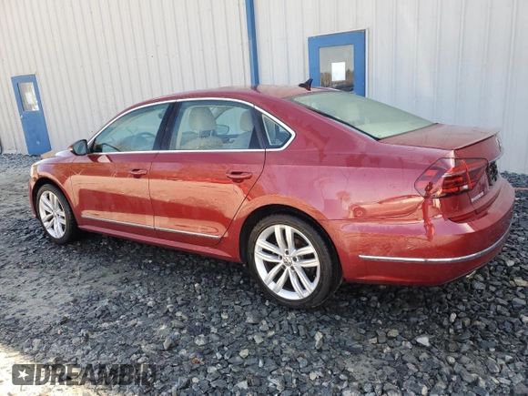 2018 Volkswagen Passat SEL Premium z VIN 1VWCA7A36JC014669, wystawiony jako Copart lot #46847095 z przebiegiem 77 640 mil mil oraz Czysty tytuł • Clean title. Historia ofert i sprzedaży dostępna na DreamBid. Obrazek 2.