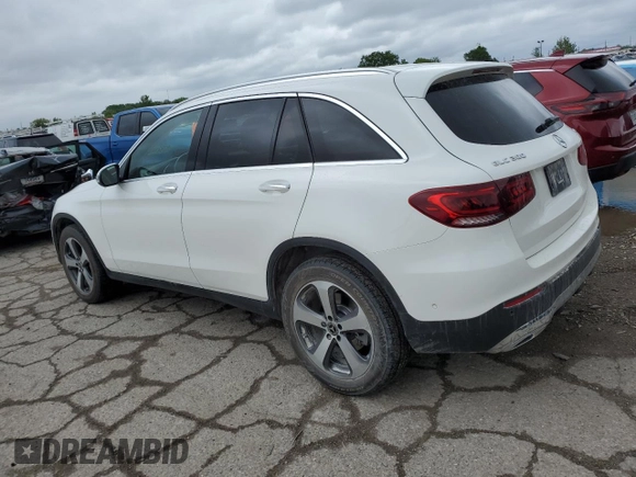 2020 Mercedes-Benz GLC 300 z VIN W1N0G8EB2LF865387, wystawiony jako Copart lot #57821455 z przebiegiem 100 590 mil mil oraz Szkoda całkowita • Salvage title. Historia ofert i sprzedaży dostępna na DreamBid. Obrazek 2.