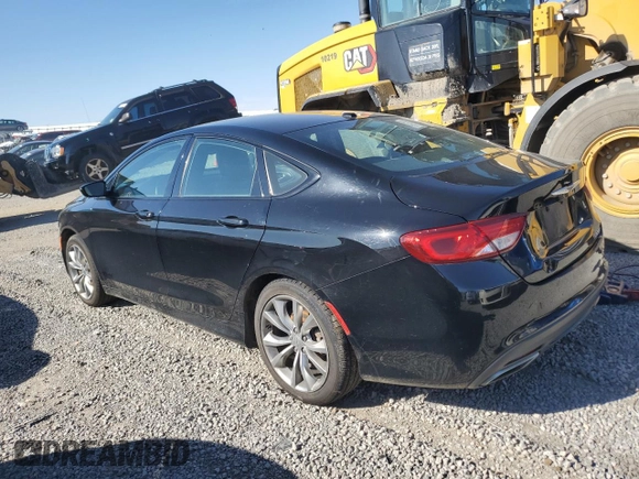 2016 Chrysler 200 S with VIN 1C3CCCBG1GN193020, listed as a Copart auction lot 43348865 with 137,321 mi miles and Salvage Title. Bid and sale history available at carsss.com. Image 2.