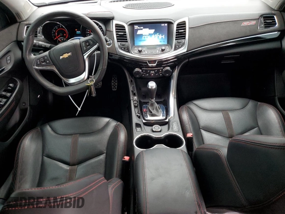 2016 Chevrolet SS with VIN 6G3F15RW6GL210786, listed as a Copart auction lot 53407135 with 42,036 mi miles and Salvage title. Bid and sale history available at DreamBid. Image 8.