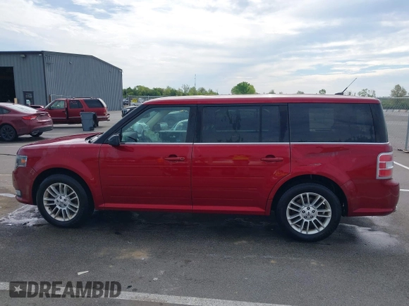 2014 Ford Flex SEL z VIN 2FMGK5C82EBD23183, wystawiony jako IAAI lot #42223191 z przebiegiem 221 048 mil mil oraz . Historia ofert i sprzedaży dostępna na DreamBid. Obrazek 14.