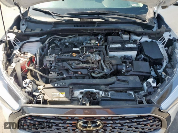 2022 Toyota Corolla Cross XLE with VIN 7MUDAAAG2NV013780, listed as a Copart auction lot 53491285 with 42,456 mi miles and Salvage title. Bid and sale history available at DreamBid. Image 11.