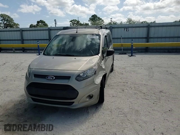 2015 Ford Transit Connect XLT with VIN NM0GS9F77F1185066, listed as a Copart auction lot 52049115 with 85,359 mi miles and Salvage title. Bid and sale history available at DreamBid. Image 12.