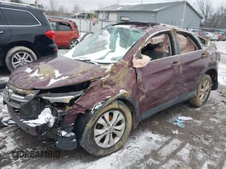 2013 Honda CR-V EX with VIN 5J6RM4H52DL033924, listed as a IAAI auction lot 41735084 with 193,350 mi miles. Bid and sale history available at carsss.com. Image 14.
