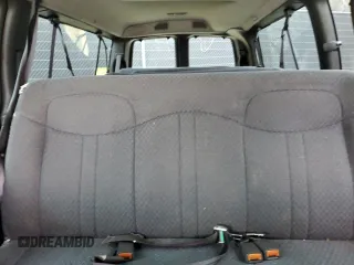 2002 Chevrolet Express with VIN 1GAHG39RX21192437, listed as a Copart auction lot 49140035 with 195,434 mi miles and Salvage Title. Bid and sale history available at carsss.com. Image 10.