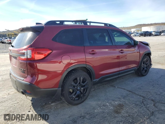 2023 Subaru Ascent Onyx with VIN 4S4WMAHD6P3404632, listed as a Copart auction lot 80526624 with 26,968 mi miles and Salvage title. Bid and sale history available at DreamBid. Image 3.