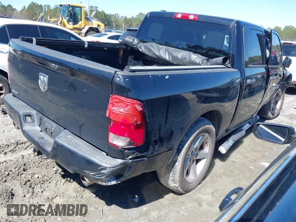 2014 Ram 1500 Express with VIN 1C6RR6KT3ES168015, listed as a IAAI auction lot 41771700 with 204,249 mi miles. Bid and sale history available at carsss.com. Image 4.