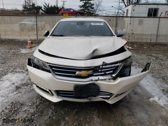 2014 Chevrolet Impala LTZ with VIN 1G1145SL6EU119368, listed as a Copart auction lot 45037125 with 134,479 mi miles and Salvage Title. Bid and sale history available at carsss.com. Image 5.