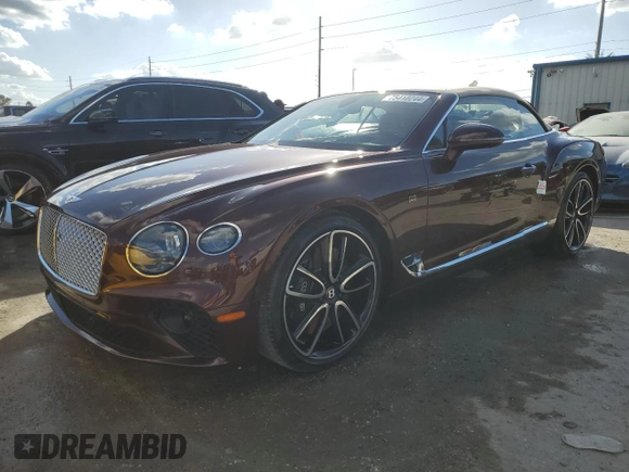 2020 Bentley Continental GT GT V8 z VIN SCBDG4ZGXLC078411, wystawiony jako Copart lot #75412244 z przebiegiem Nie podano mil oraz Nie do naprawy • Non repairable. Historia ofert i sprzedaży dostępna na DreamBid. Obrazek 1.