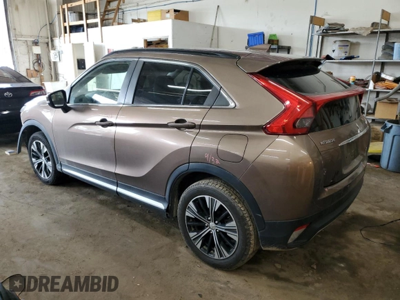 2019 Mitsubishi Eclipse Cross SE with VIN JA4AT5AA9KZ023236, listed as a Copart auction lot 61265435 with 62,609 mi miles and Salvage title. Bid and sale history available at DreamBid. Image 2.
