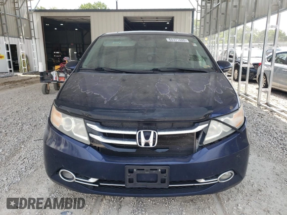 2014 Honda Odyssey Touring with VIN 5FNRL5H92EB072034, listed as a Copart auction lot 60371485 with 259,312 mi miles and Clean title. Bid and sale history available at DreamBid. Image 5.