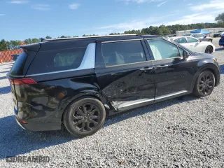 2022 Kia Carnival SX with VIN KNDNE5H37N6149609, listed as a Copart auction lot 69998424 with 53,749 mi miles and Salvage Title. Bid and sale history available at carsss.com. Image 3.