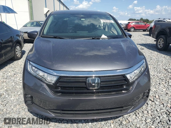 2023 Honda Odyssey EX-L z VIN 5FNRL6H60PB058132, wystawiony jako Copart lot #57802385 z przebiegiem 17 248 mil mil oraz Szkoda całkowita • Salvage title. Historia ofert i sprzedaży dostępna na DreamBid. Obrazek 5.