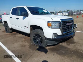 2021 GMC Canyon 4WD AT4 with VIN 1GTG6FEN8M1217042, listed as a IAAI auction lot 41871753 with 65,368 mi miles and . Bid and sale history available at carsss.com. Image 1.