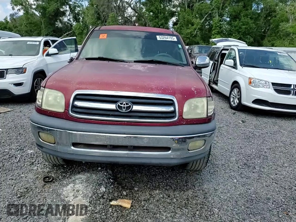 2002 Toyota Tundra SR5 with VIN 5TBRN34122S247087, listed as a Copart auction lot 53264195 with Not Provided miles and Salvage Title. Bid and sale history available at DreamBid. Image 11.